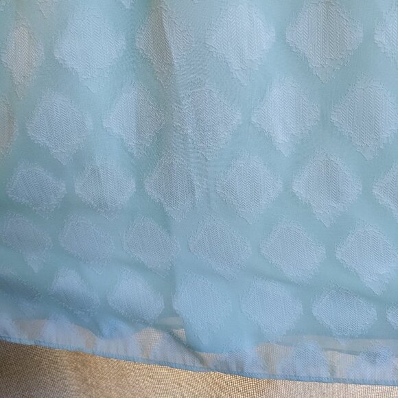 WHBM Light Green Pastel Sleeveless Dress Elastic Waist Free Flowing Lined Size 4 - Picture 8 of 8